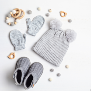 cap mitten booty set